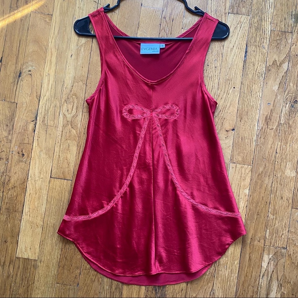 Evgenia Lingerie — Deco Camisole in Rouge, size S